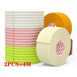 Corner Edge Cushions 4M Garis Bumper Meja Perlindungan Anak Pelindung Sudut Keselamatan Bayi Tepi Karet Padat 230516