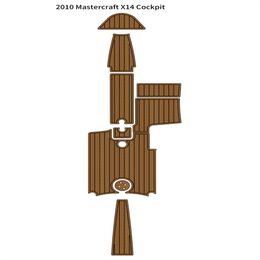 2010 Mastercraft X14 Cockpit Pad Boat EVA Foam Faux Teak Deck Floor Mat Flooring