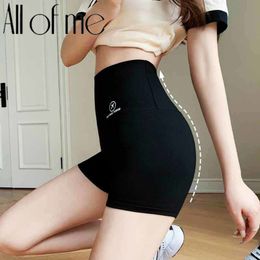 Womens Shorts Women High Waist Fitness Sports Seamless Legging Female Body Shape Underwear Elastic Stretch Lift Up Flat Belly Boxers 230516