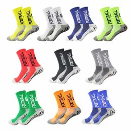 Sports Socks Anti Slip Football Socks Non Slip Sports Socks Anti Blister Grip Socks for Men Women Popular J0517