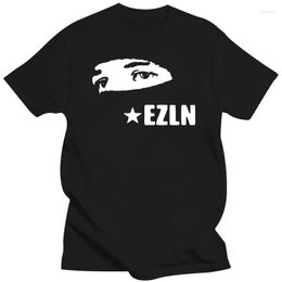 Men's T Shirts 2023 Cool EZLN Zapatista Star Face T-shirt Tee