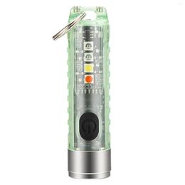 Flashlights Torches Outdoor Mini LED Light Torch With Built-in Battery Gift For Kids Students Parents