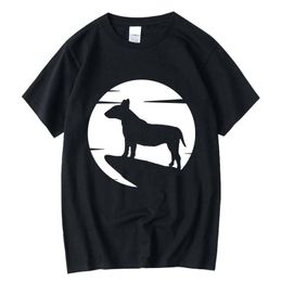 Men s T Shirts XIN YI Kaus Pria Kualitas Tinggi 100 Katun Motif Anjing Gembala Jerman Kasual Longgar Leher o untuk Lengan Pendek 230517