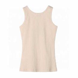 Clothing Designer Vest Fashion Women Womens Knitted Sleeveless Top Embroidered Letters T Shirt Slim Casual Pullover Tank Tops ank s