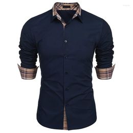 Men's Casual Shirts 2023 Long Sleeve Men's Business Shirt 5xl Fall Lapel Button Stripe Top Loose T-Shirts Oversized Designer Clothes