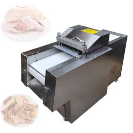 Automatic Fresh Cube Beef Chicken Dicer Cutting Automatic Goat Bone Cutter Machine