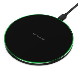 QI Wireless Charger 10W for Huawei P30 P20 Pro Honour V 20 Mate 20 Pro Qi Wireless Fast Charging For iPhone X XR XS 11 12 13 14Pro 8 Plus