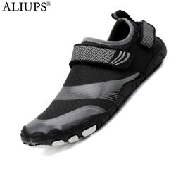 Water Shoes ALIUPS 3646 Beach Shoes Boys Man Barefoot Shoes Water Shoes Swimming Men Aqua Shoes Women for the sea Gym Running Fishing 230516