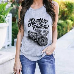 Women's Tanks Camis Camisole Sexy Vest Tank Tops 2020 Graphic Vintage Car Funny Print Women Sleeveless Tee Female T-Shirt Grey Harajuku Casual Loose T230517