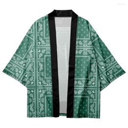 Ethnic Clothing Japanese Traditional Kimono Cardigan Oversized Haori 2023 Harajuku Women Men Cosplay Blouse Yukata Samurai