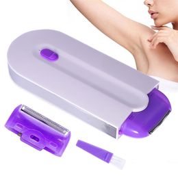 Epilator Professional Painless Hair Removal Kit Laser Touch Epilator USB Rechargeable Women Body Face Leg Bikini Hand Shaver Hair Remover 230516