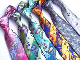 Bow Ties Warm Cashew Colorful Luxury Lengthened European Standard Color Matching Men's Tie 155 Cm 61 Inch Wedding Deep Sea Blue Flowe