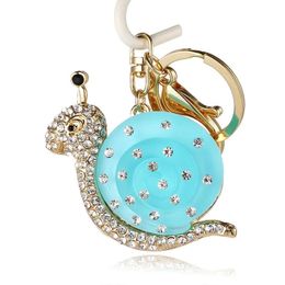 Keychains The Latest Model Of Key Chain Car Lady's Bag Little Gift Lovely Snail Pendant.