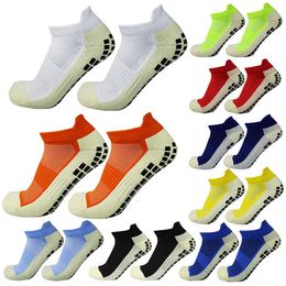 Sports Socks Men Women Sports Football Slippers Socks Silicone NonSlip Grip Soccer Socks J230517