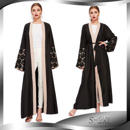 Ethnic Clothing Muslim Abaya Women Prayer Robe Islamic Dresses Khimar Jilbab Eid Vestidos Long Dress Kaftan Abayas Black 2023