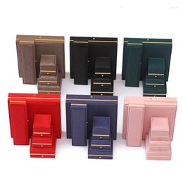 Jewelry Pouches 1 Pcs 6x6.5x5.2cm Multi Color Packaging Box Ring / Necklace Bracelet Pearl Wedding Party Gift