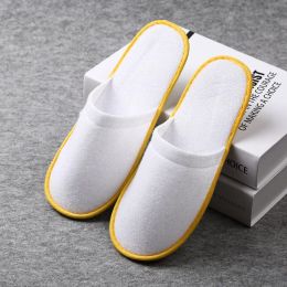 All-match Disposable Slippers Disposable Guest Slippers Travel Hotel Slippers SPA Slipper Shoes Comfortable New for Men Women