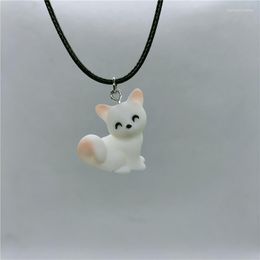 Pendant Necklaces Yungqi Chic Resin For Women Girl Cartoon Animal Charm Necklace Fashion Choker Jewellery Party Gifts