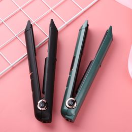 Curling Irons USB Cordless mini 3 Colours Hair Straightener Curler Hair Flat Iron Professional Fast Warm-up Thermal Hair Flat Iron 230517