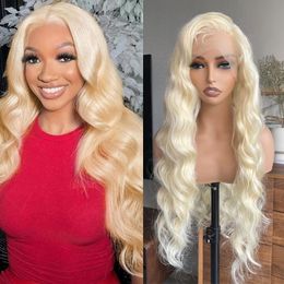 613 Lace Front Wig Body Wave Blonde Transparent Lace Frontal Wigs Blonde Wigs