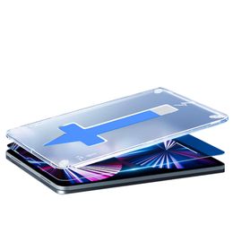 Tempered Glass ForTablet iPad Pro Air 11 12.9 10.9 10.5 10.2 Mini 4 5 6 Inch HD Clear Protective Film wtih Installation applicator screen protector