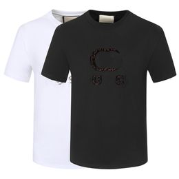 2023 Sommer Paris Herren T-Shirt Designer T-Shirt Luxus beflocktes Alphabet T-Shirt Klassische Mode grüne Damen Kurzarm lässiges Baumwoll-T-Shirt
