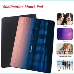 Other Home Decor Sublimation Mouse Pad Blank Diy Computer Keyboard Mat Heat Transfer Coating Table Cushion Drop Delivery Garden Dhvf7