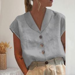Women's Blouses Retro Top Cotton Linen Women Blouse Summer Lace Patchwork Shirt Chic Tunic Fashion Oversize White Blusas