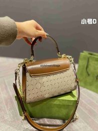 stylisheendibags Totes Luxury tote purse Brand handbag message bags cluth classic Genuine Leather Crossbody Original 5A Quality Cattlehide 22CM Vintage