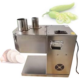 Commercial Electric Fruit Slicer Household 1.5-6MM Adjustable Vegetable Slicer Kitchen Slicing Tool