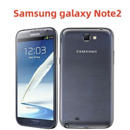 Samsung Note 2 N7105元のサムスンギャラクシーノート2 II N7105 4G携帯電話5.5 