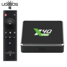Set Top Box UGOOS X4Q PRO TV 4GB 32GB PLUS Amlogic S905X4 Android 11 Smart BT4 0 1000M CUBE 4K Media Player 230517