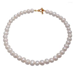 Choker Necklace Pearl Bead Neck Pendant Jewellery Portable Performance Party Wedding Engagement Dressing Clothing Decoration