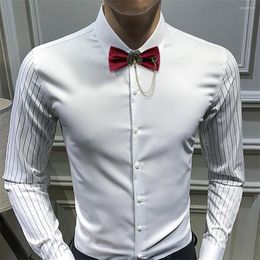 Bow Ties Men's Tie Fashion Rhinestone Adjustable Men Pre-tied Neck Bowtie Formal Suit Decoration Clothing Accessories