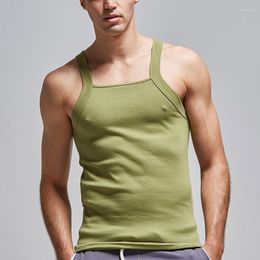Men's Tank Tops 2023 Gym Men Running Muscle Sleeveless Top Bodybuilding Sport Fitness Breathable Workout Vest For Male