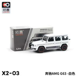 Diecast Model car Xcartoys 1/64 G63 High Performance Off-road Vehicle Diecast Toy Super Model Car Vehicle For Children Gifts 230517