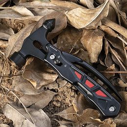 Hammer Knife Screwdriver Saw Claw Hammer Hand Tool Multifunction Safety Hammer Combination Pliers Multi tools Vehicle Safety Tools