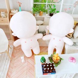 Dolls 2015 Cm Handmade DIY Plush Baby Dolls Kit Molds Blank Embroidery Or Unembroidery Stuffed Plush Toys Mini Handmade Doll For Gift 230516