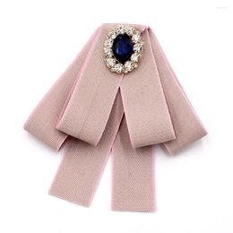 Bow Ties College Style School Uniform Rhinestone Accessories Tie Fashion Women's Men's Jewelry Gift Handmade Bowties