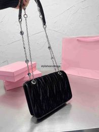 stylisheendibags Totes Luxury tote purse Brand handbag message bags Genuine Leather Crossbody Velour 5A Quality Silver Chain Womens Fashion