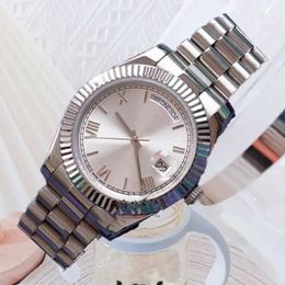 man Designer Wristwatches Luxury watches Automatic watch 40mm Full Stainless Steel Sliding Buckle Swim lady Watch Sapphire Luminous waterproof Couple's gift