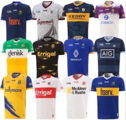 22/23 GAA Rugby Jerseys DUBLIN Kilkenny WEXFORD KERRY TYRONE MEATH FERMANAGH DERRY ROSCOMMON DONEGAL MAYO CORK GALWAY GAILLIMH TIPPERARY CIOBRAIO ARANN SHIRTS 666