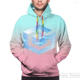 Men's Hoodies Mens Sweatshirt For Women Funny VAPORWAVE GAMECUBE LOGO Print Casual Hoodie Streatwear