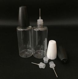 New 10ML Plastic Dropper Bottles With Metal Tips Empty Needle Bottle E-Liquid PET Plastic Container for Juice