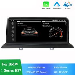10.25" Android Car Video Multimedia Player for BMW 1 Series E87/E81/E82/E88 2004-2012 BT Wi-Fi USB Carplay Radio Stereo Monitor