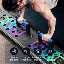 Push-Ups Stands Counting Push-Up Rack Board Training Sport Workout Fitness Gym Equipment Push Up Stand forABS Abdominal Muscle Building Exercise 230516
