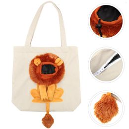 Dog Car Seat Covers Shoulder Bag Cat Carrier Sling Foldable Tote Canvas Travel Puppy Taking Suspenders