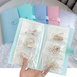 Jewellery Pouches Ring Earrings Necklace Organiser Travel Jeweller Book Bracklet Storage Ziplock Bag Packaging Display Jewellry Po