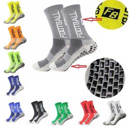 Sports Socks Antislip Football Socks Men Women Nonslip Soccer Basketball Tennis Sport Socks Grip Cycling Riding Socks 3845 J0517