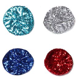 Berets Stretch Shining Sequins Women Autumn Spring Summer Hats Mix Colour Party Show Advertising Caps 230517